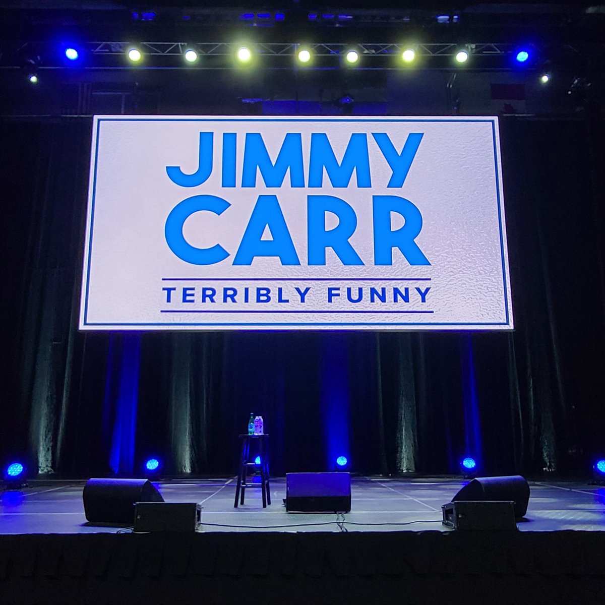 Only 2 hours until showtime! This should be fun! <a href="/TD_Place/">TD Place</a> <a href="/jimmycarr/">Jimmy Carr</a> 

#Ottawaevents #ThingstodoinOttawa