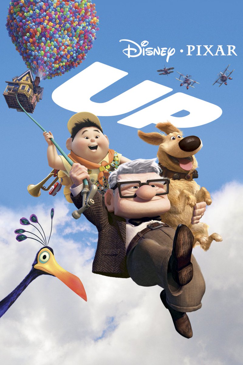Pixar's tweet photo. On May 29 2009, Up made its epic voyage to the big screen.🎈 https://t.co/wfeLX0txtM