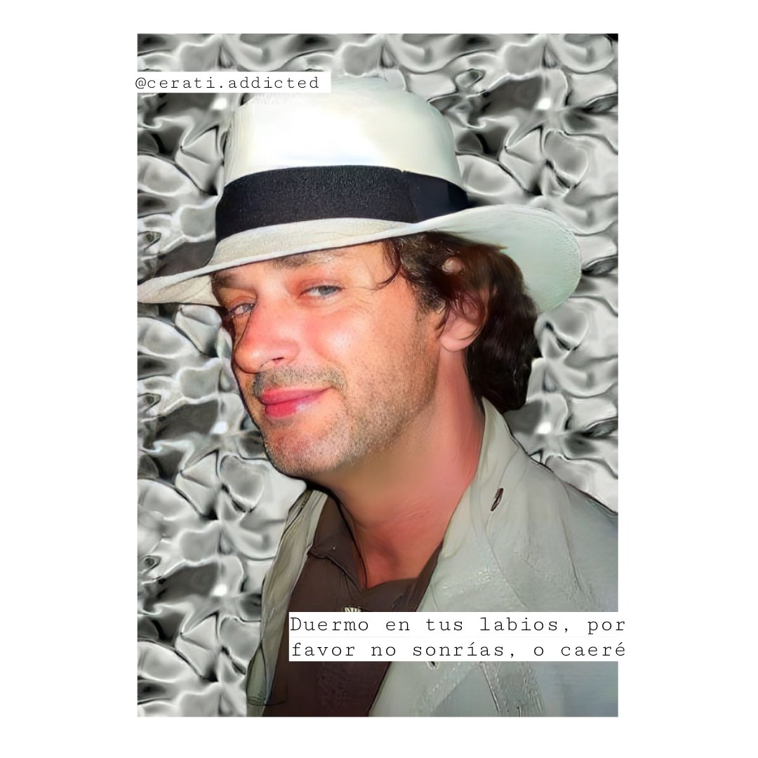 ceratiaddicted's tweet photo. #sodastereo #cerati #ceratiinfinito #ceratieterno #gustavoceratiinfinito #graciastotales https://t.co/u4w5Mx6LOc