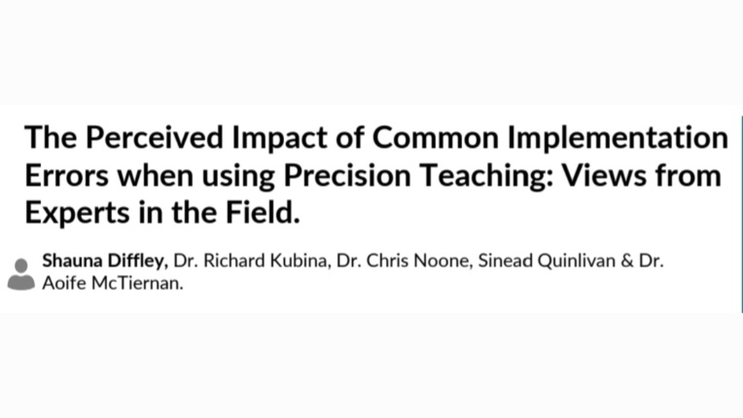 DiffleyShauna's tweet image. Interested in hearing about my PhD research? I&apos;ll be talking about my research on #precisionteaching #treatmentfidelity #qualitativeanalysis @ABAIEvents poster board 122 at 2pm tomorrow.