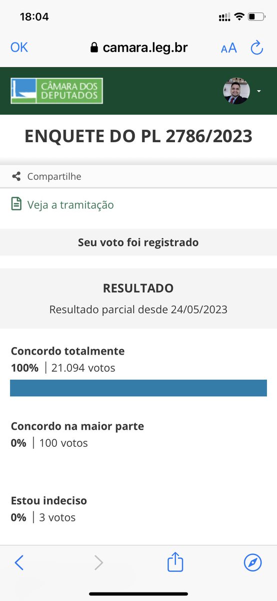 Apoio total ao PL do Deputado Federal <a href="/PollonMarcos/">Marcos Pollon</a>