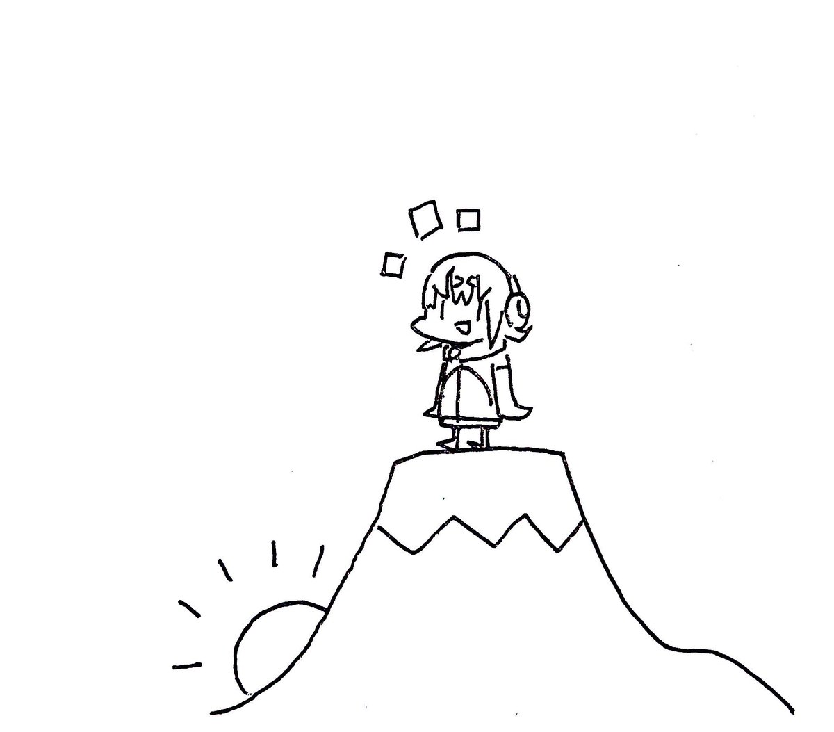 富士山登頂、想像より岩場が多くて大変でした #フンボルトペンギンちゃんねる