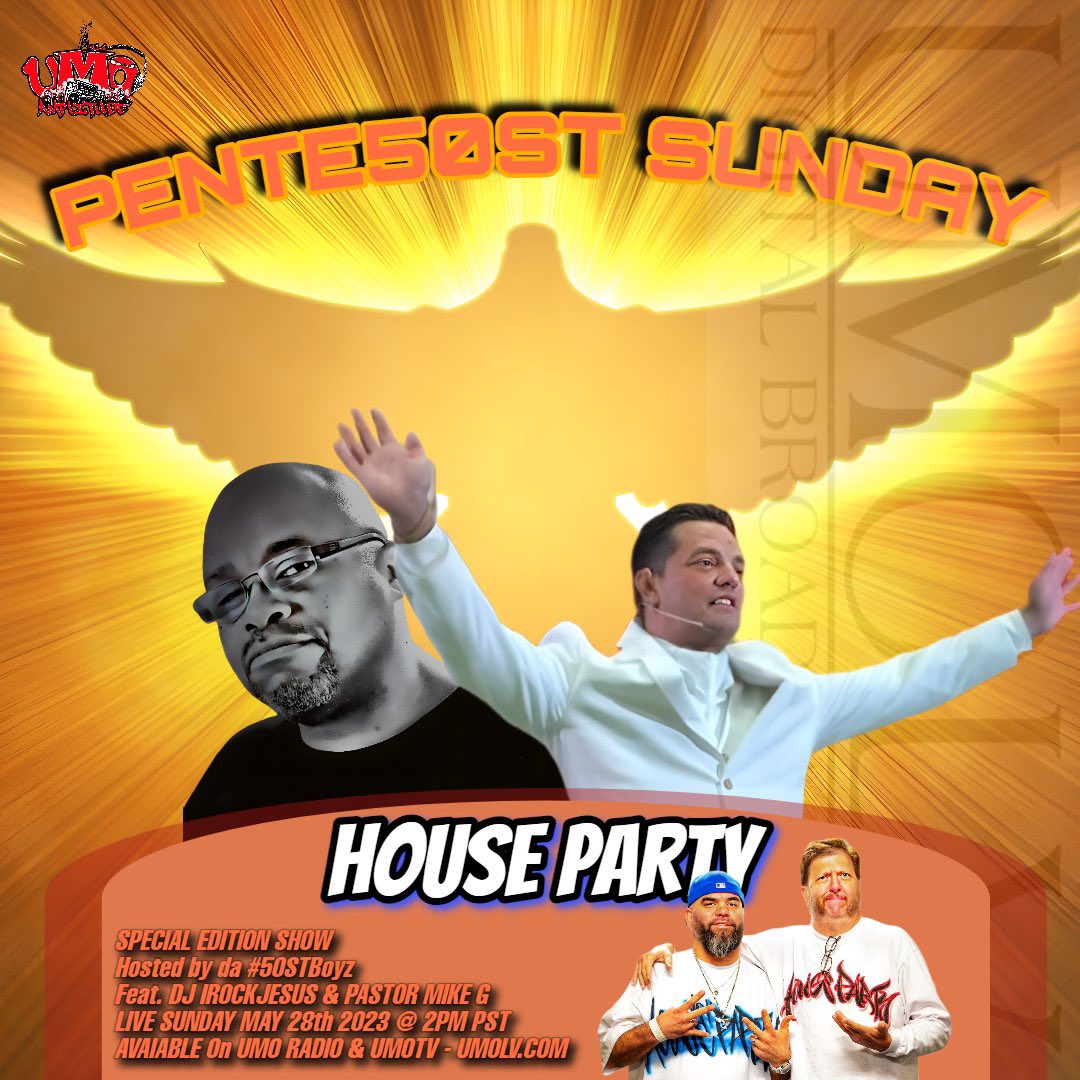 UMOLV's tweet photo. #UMOLV Broadcaster: #UMOAMP #Weekends presents - #HouseParty #Pente50stSunday hosted by da #50STBoyz @ur8oy8lu #DJNoFlow fear @djirockjesus #PastorMikeG #LIVE 2pm-4pm PST

https://t.co/TPD4TbmG1s #NoCompromise #218AMP #Amplitude https://t.co/lmo7KOdb3L