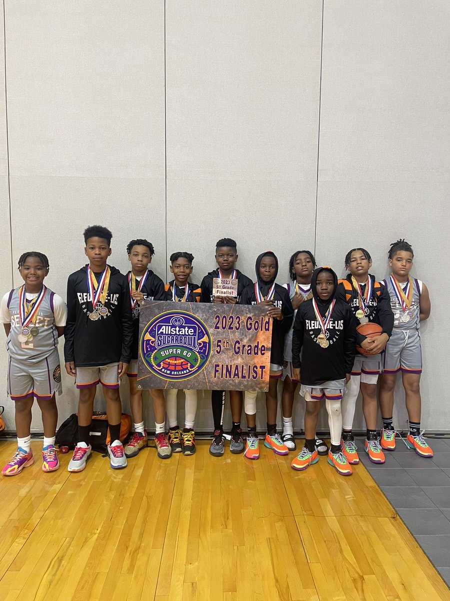 Congratulations to the Fifth grade Finalist Fleur De Lis Select and the CHAMPIONS JL3 Perk!!! MVP: Dax Mitchell