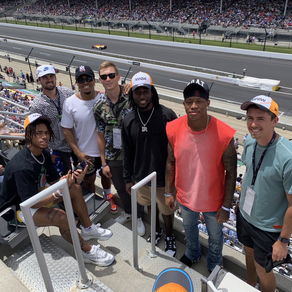 Brian Mason (@coachmase317) on Twitter photo The greatest spectacle in racing! Cheering on <a href="/TonyKanaan/">Tony Kanaan</a> in his last #Indy500! Appreciate the <a href="/ArrowMcLaren/">Arrow McLaren IndyCar Team</a> team for the hook up! The greatest spectacle in racing! Cheering on <a href="/TonyKanaan/">Tony Kanaan</a> in his last #Indy500! Appreciate the <a href="/ArrowMcLaren/">Arrow McLaren IndyCar Team</a> team for the hook up!