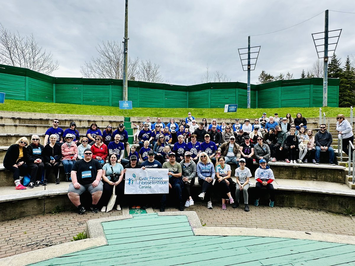 johnmbennett's tweet photo. A resounding success for the @CFCanada #WalktoMakeCFHistory St. John’s Walk!!!! https://t.co/wEBfyX2zCE