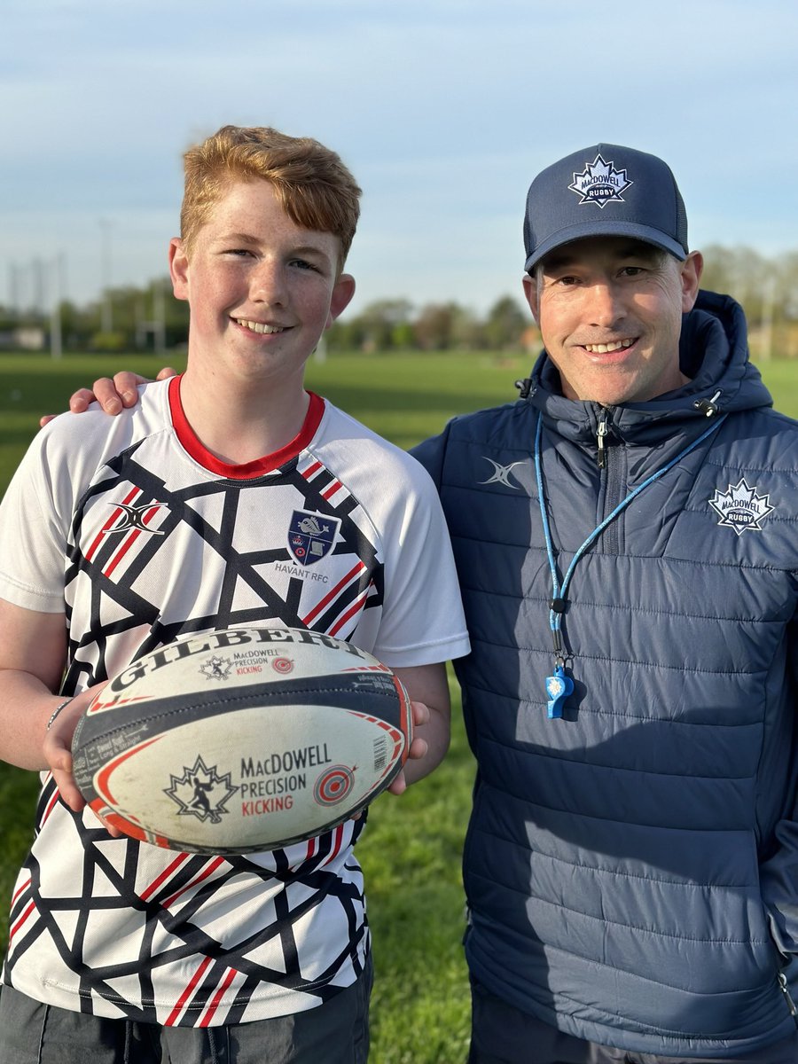 MacDowellRugby's tweet photo. ๐ฏShoutout to Finley Wood putting the @GILBERT_RUGBY MacDOWELL #precisionkicking ball to work!
So wonderful to finally get on the field with this talented English Rising Star after supporting from a far over the pandemic ๐ด๓ ง๓ ข๓ ฅ๓ ฎ๓ ง๓ ฟ
๐นDream. Believe. Succeed.
#precisionrugby #precisionkicking #macdowellrugby