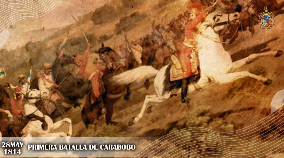#28May || Año de 1814 ocurrió la Primera Batalla de Carabobo, en la que el glorioso Ejército Libertador, dirigido por el Padre de la Patria, logró la victoria frente a las fuerzas realistas. Sin duda, ¡Venezuela siempre está destinada a vencer por siempre !