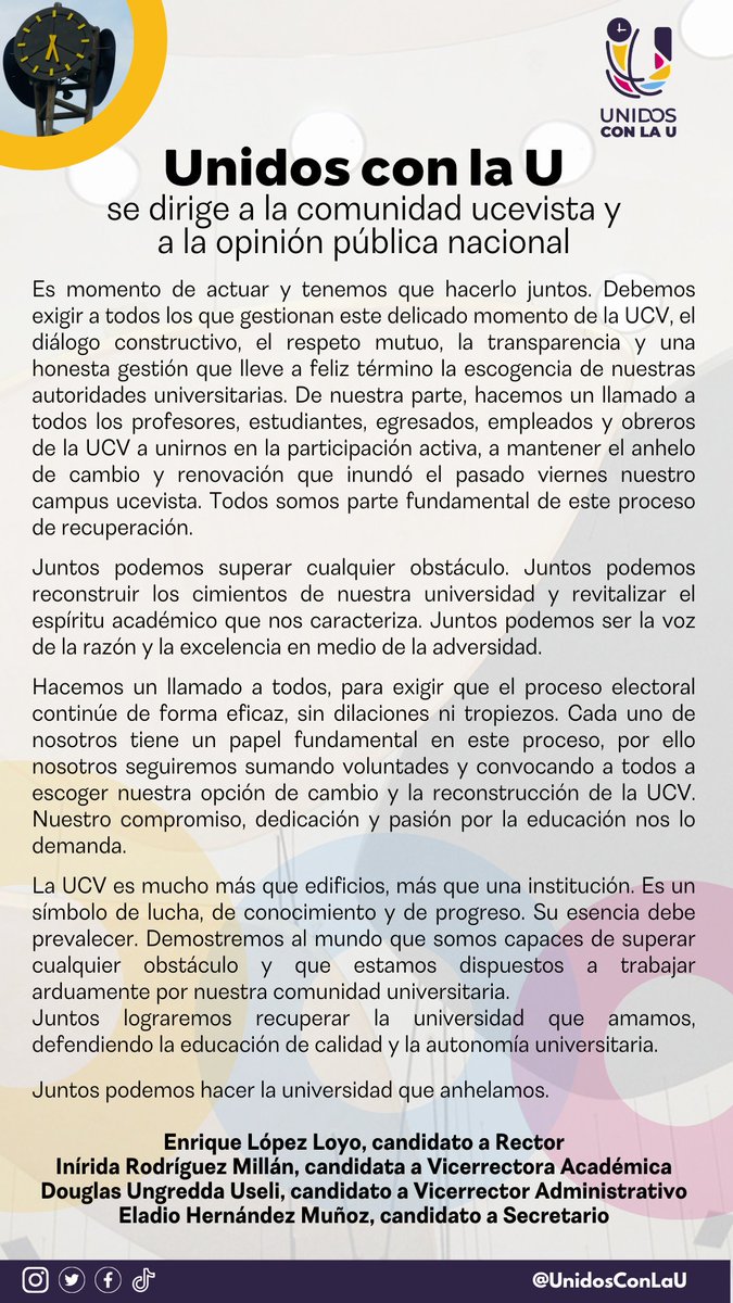 UnidosConlaU tweet media