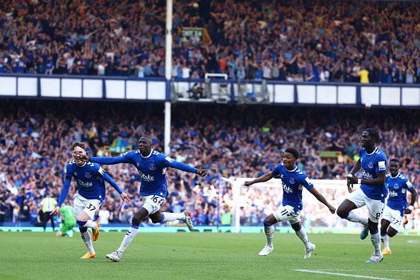 Everton in the USA tweet media
