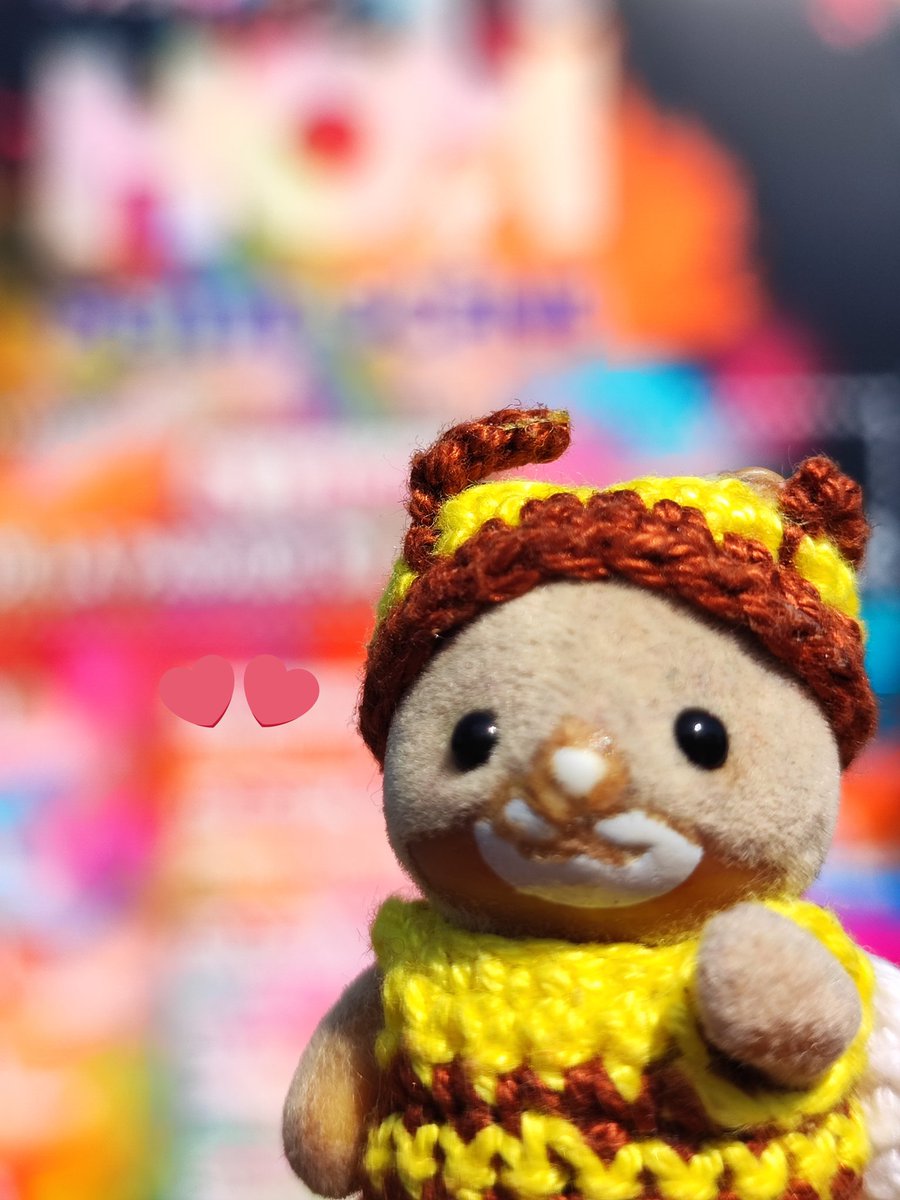 schrei_und_tod's tweet photo. Shibee at Holi Festival
#cute #かわいい #cutenessOVERLOAD #シルバニアファミリー #シマネコ #シルバニアの赤ちゃん
#calicocritters #SylvanianFamilies #BabySylvanian #ShiBee🐝 #ShimaInParis #Holi #latepost https://t.co/3Ajlg7rBFO
