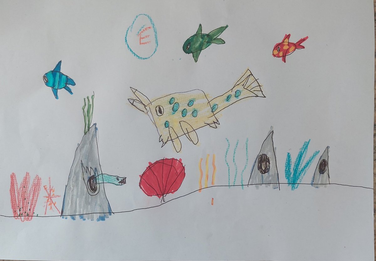 Off theme #SundayFishSketch - longhorn cowfish