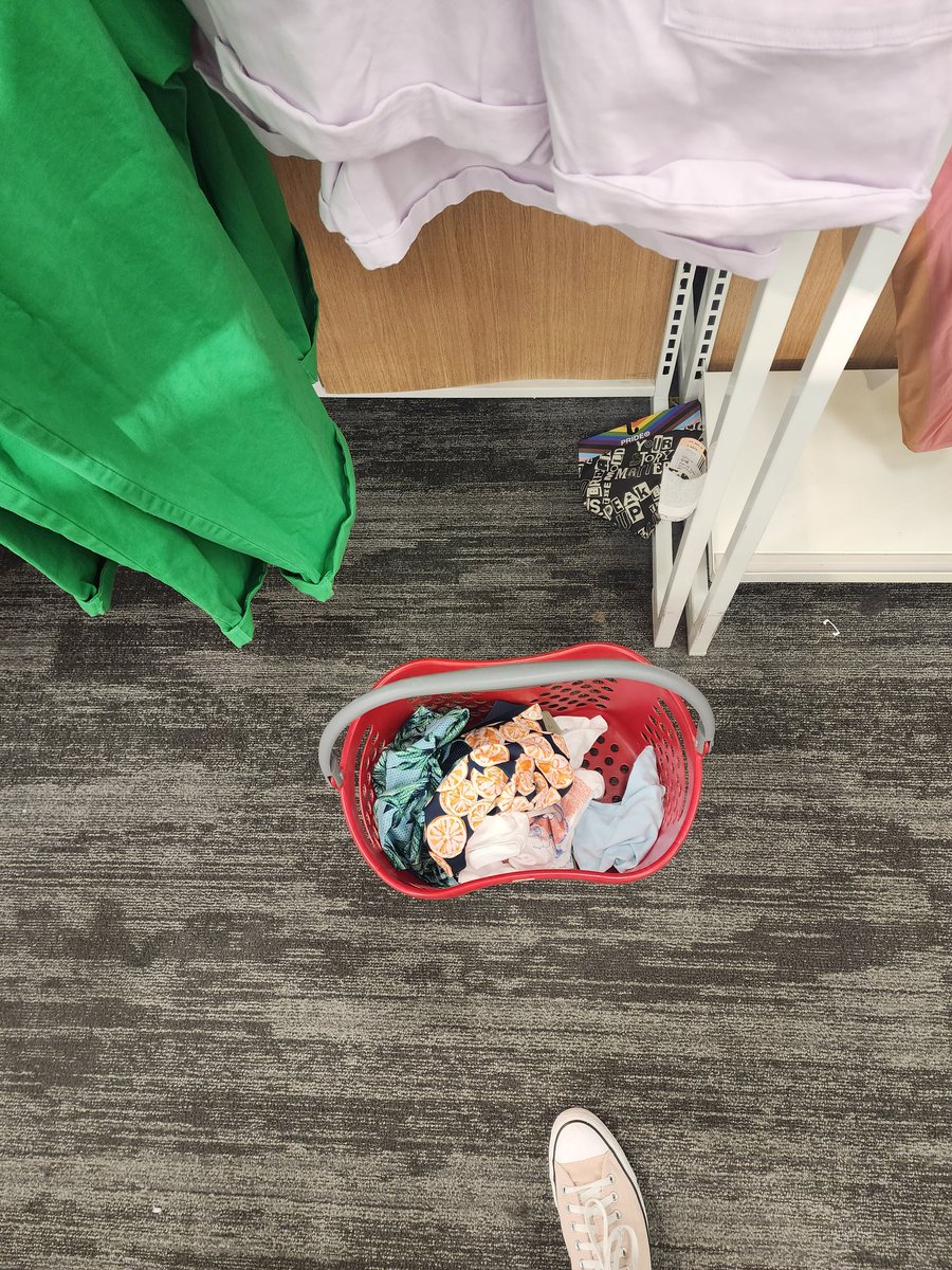 UncleBigMatt's tweet photo. @target this is me abandoning my basket of items I thought I wanted until I realized that the store also had moved the pride collection to the back. I never thought the day would come that I would stop shopping at Target. 

#Proud #Pride #BoycottTarget #dissapointed #Gay #SayGay https://t.co/B6LnOYcRUH