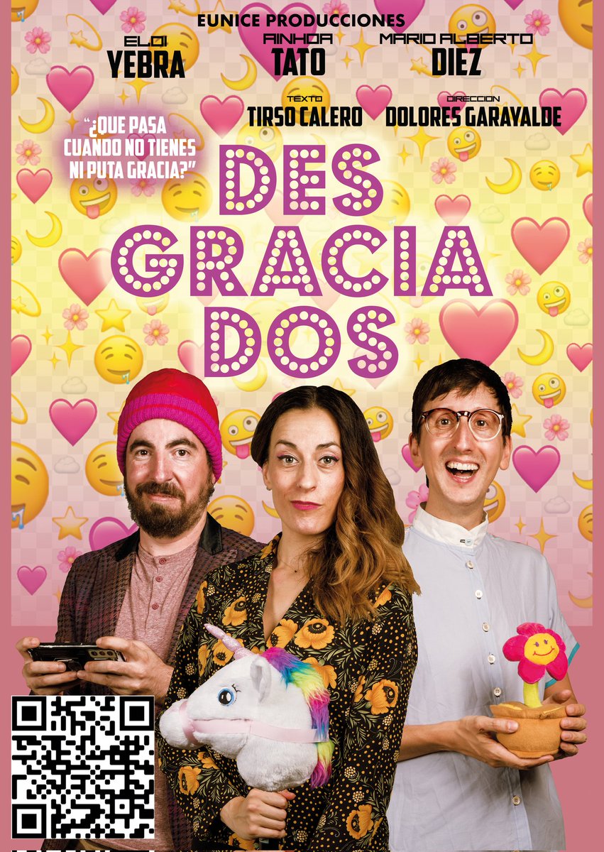 DESGRACIADOS . Nominada mejor obra premio del público GODOT. Ayúdanos a conseguír el premio. Solo te costará 1 minuto
premios.revistagodot.com/obras/desgraci…