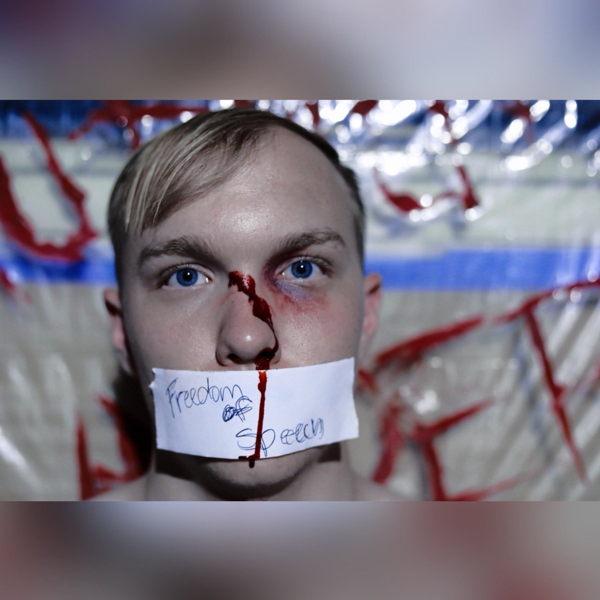 dropdeadgorefx's tweet photo. ONE MUTILATION. UNDER GOD 🐷✝️

Inspired by @MIWband song ‘Slaughterhouse’ ! @ChrisMotionless 

#sfx #motionlessinwhite #miw https://t.co/ozRZzo8gXz
