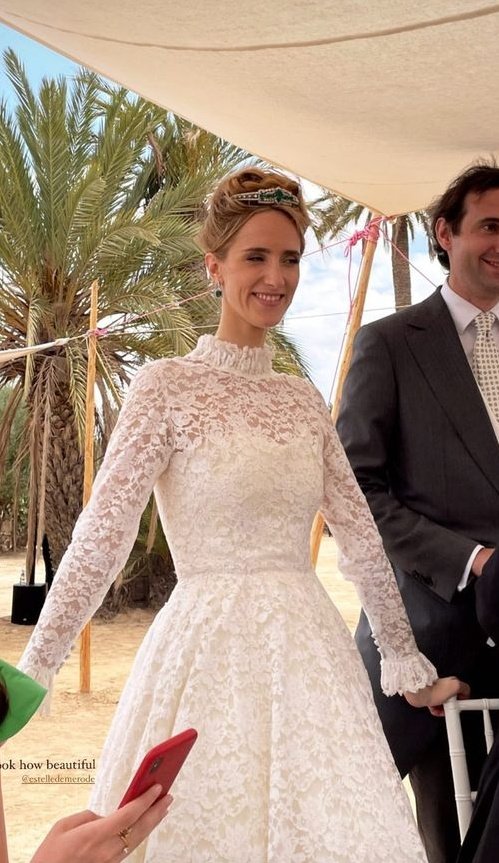 🇲🇦🇧🇪💍Prince Aurèle de Merode & Estelle Hanet got married in Morocco this weekend! Their civil wedding took place in Brussels a few weeks ago.