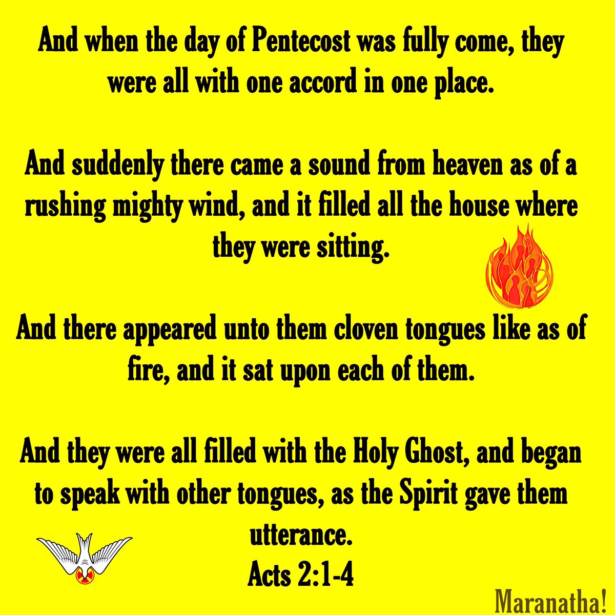 #PentecostSunday 🕊️🔥 💨