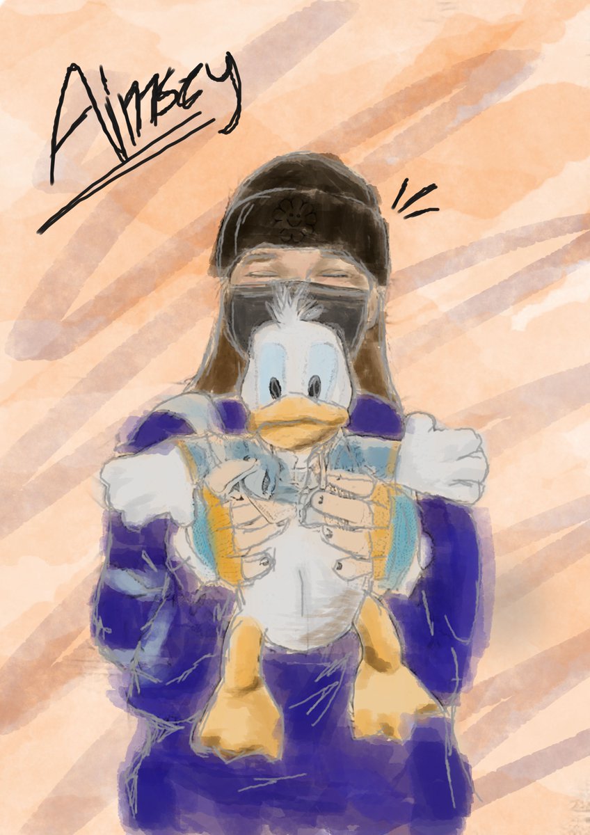 Just a lil guy with his lil duck:')
#aimsey #aimseyfanart @aimseyart