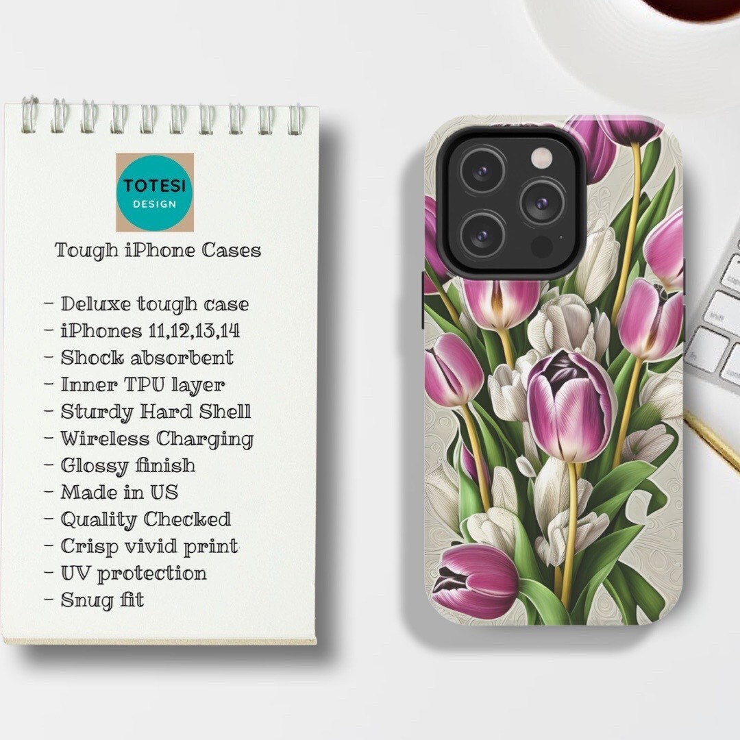 Totesi3's tweet image. Boho, Shabby Chic, Pink, White, Tulip Bouquet iPhone Tough case 11, 12, 13, 14, Pro, Pro Max, Plus, Mini - Boho, Floral Iphone  Case tuppu.net/270d1b7a #etsyfinds #iPhonecases #Iphone12Case