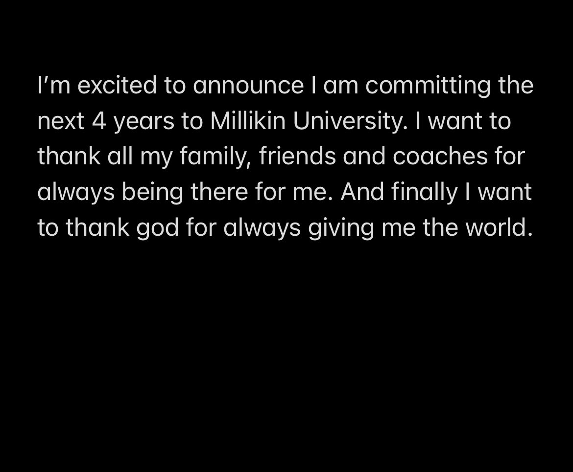 #bigblue #committed 
<a href="/CoachPierce2021/">Coach Jackson Pierce</a> 
<a href="/MUXCTF/">Millikin XC/Track</a> 
<a href="/MUBigBlue/">Millikin University Athletics</a>