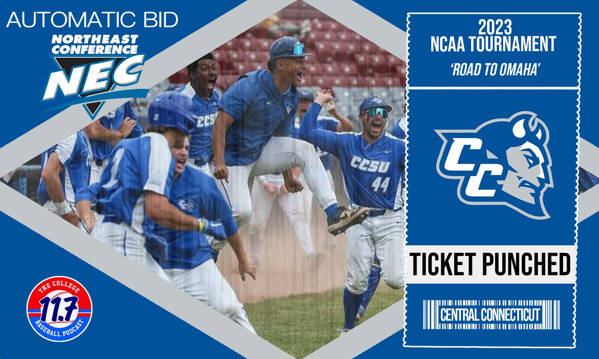 Central Connecticut wins the Northeast Conference title

Blue Devils are officially on the Road to Omaha