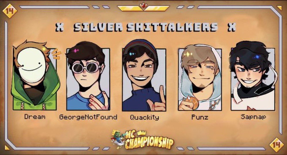dteamkoolish's tweet photo. happy two years to the silver shittalkers 😭💀 https://t.co/zqnNYicTJ8