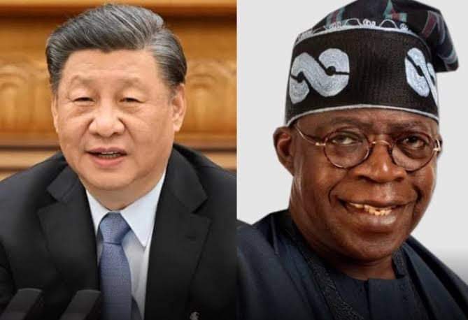 Ambofkwara's tweet photo. Chinese Delegation Appionted By President Xi Jinping Arrives Nigeria For Tinubu's Inauguration.

#Renewe https://t.co/Sh8Q9j57Vi
