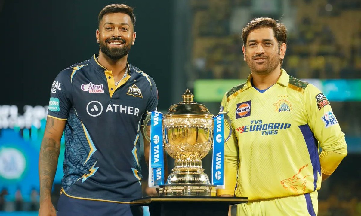 mufaddal_vohra's tweet photo. Super Over will determine IPL 2023 Winner if the match is not possible even today.

- If Super Over is not also possible, Gujarat Titans will win IPL 2023. https://t.co/lb2WF6pdTe