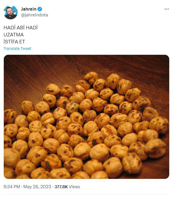 #SONDAKİKA

#Jahrein:

🗣 "İstifa et."