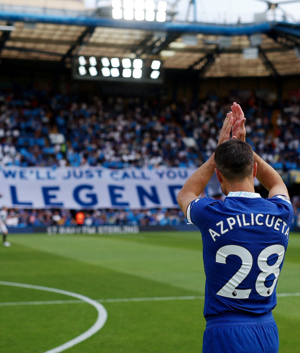 TheChelseaForum's tweet photo. No true blue can just scroll past without saying THANK YOU @CesarAzpi and liking 🎉🔵⚪️ https://t.co/nXAq3l8tof