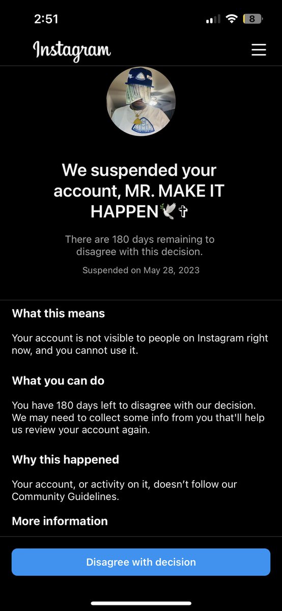 DezWaul_St's tweet photo. Lost my ig lol idk how but that’s what happened to my account https://t.co/XkXMcY1d5h