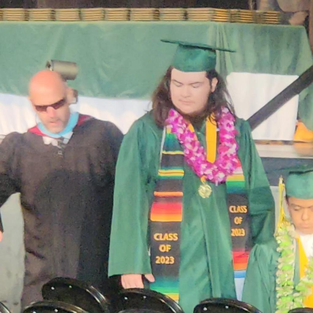 DisneyG1313's tweet photo. Congratulations to the Concord High Class of 2023! Especially to my son Robert.  Felicidadez, te quiero mucho mijo🥰🎉🥳 https://t.co/IRHhIqX54v