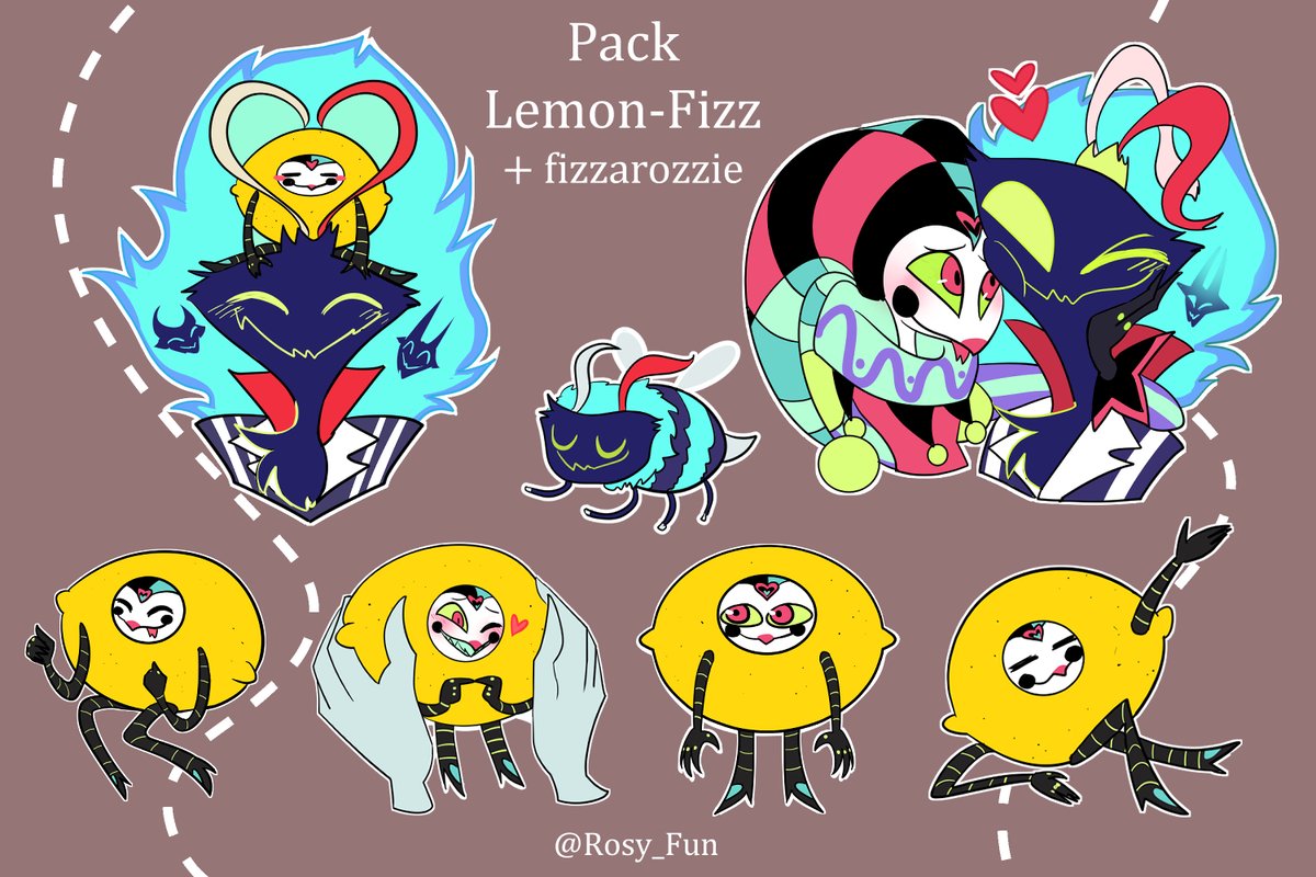 Rosy_Fun_'s tweet photo. Ya ahi esta el pack jsjs <3 ~๐๐๐คก๐
#fizzarozzie #lemonfizz https://t.co/tcqeUARGjz