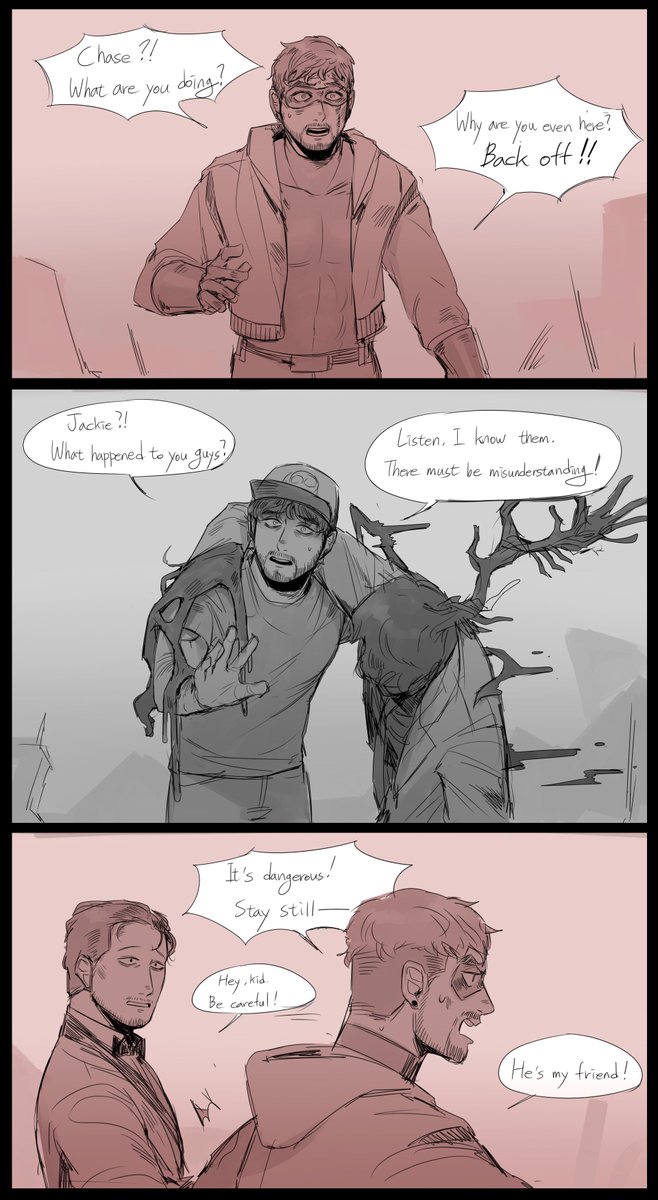 rebar2042's tweet image. with the previous page
How do you guys draw comics It&apos;s exhausting 
#actormark #darkiplier #jackieboyman #chasebrody