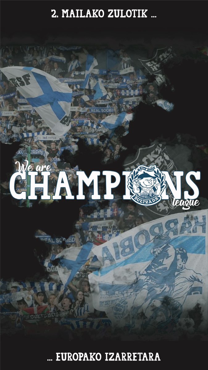 BultzadaTX's tweet photo. 🔵⚪️ We are Champions League ⚪️🔵 https://t.co/CNDp16LZIl