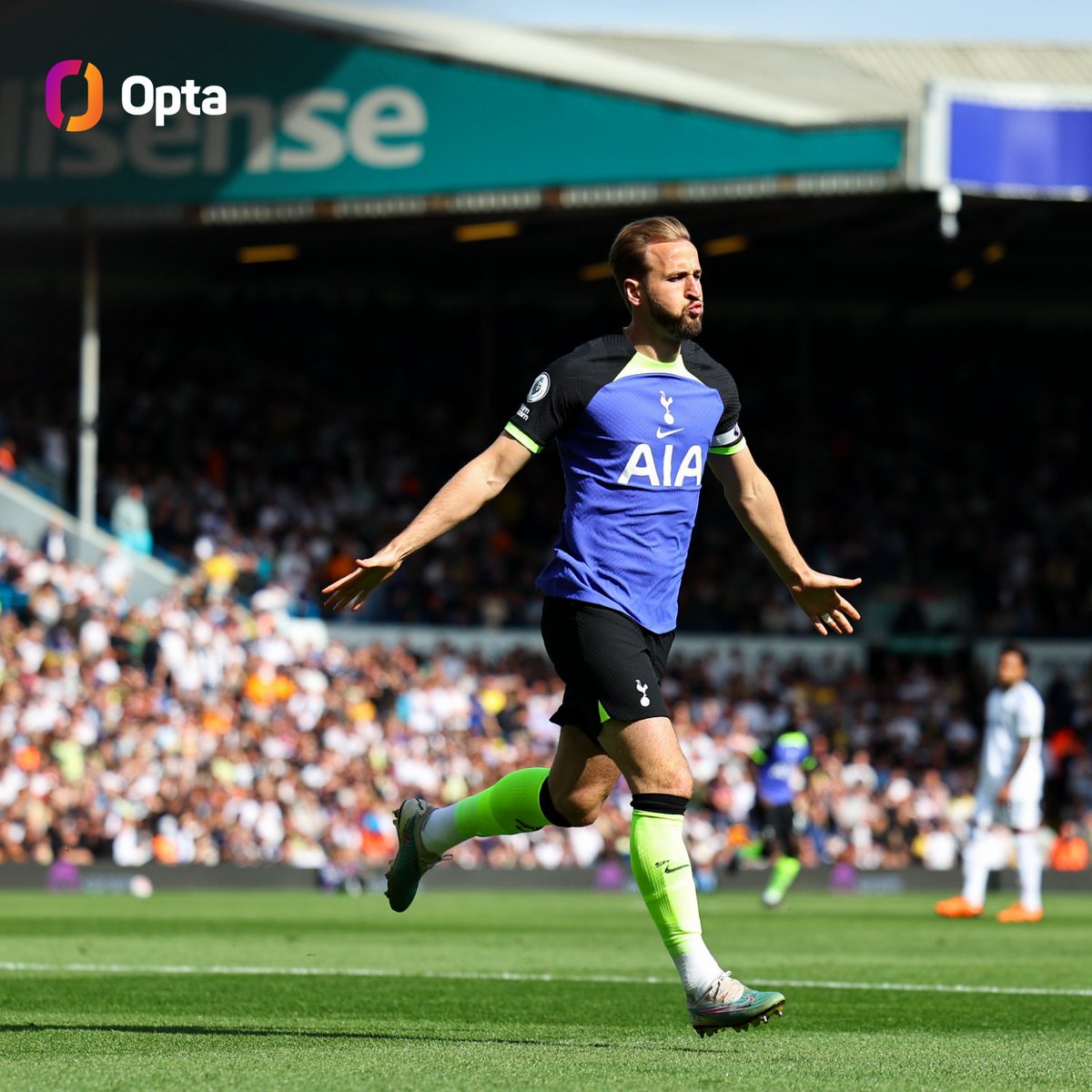 OptaJoe's tweet image. 16 - Harry Kane scored 16 goals away from home in the Premier League this season, a joint-record along with Kevin Phillips in 1999-2000. If you only included the goals he has scored away from home, Kane would still rank 23rd all-time for Premier League goals (112). Shushed.