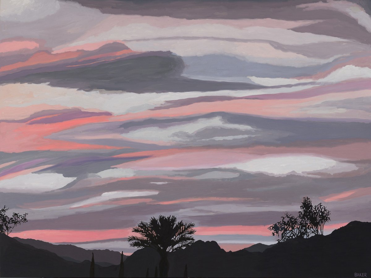 "Desert Sunset"
2022
Oil on canvas
45" x 60"

By Richard Baker for his solo exhibition, "A Sense of Calm" on view at Skidmore Contemporary Art until June 10th.

For inquiries and more information:
Email: lia@skidmorecontemporaryart.com
Call: 310-828-5070

#RichardBaker
