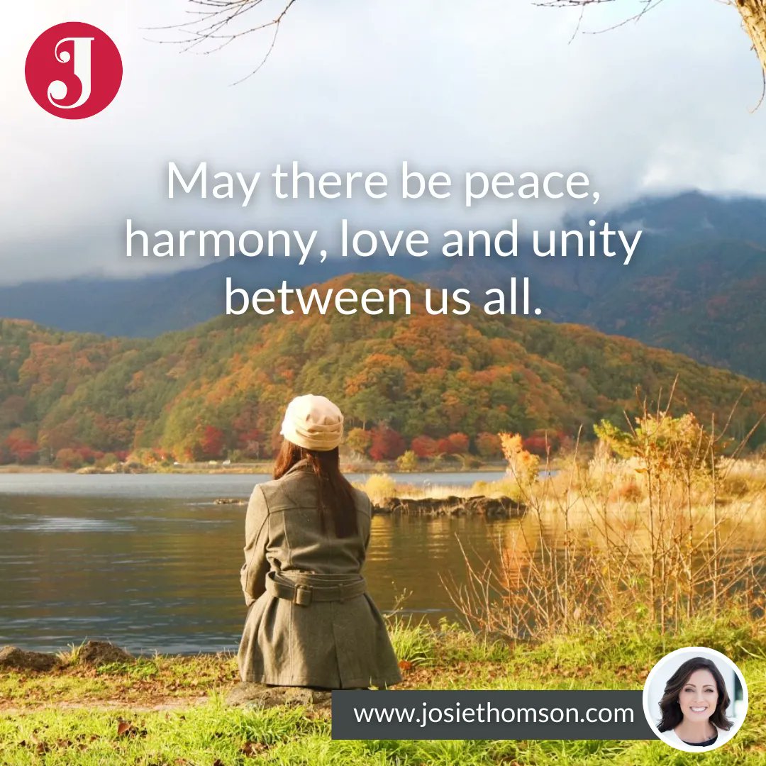 May there be #peace, #harmony, #love and #unity between us all.
