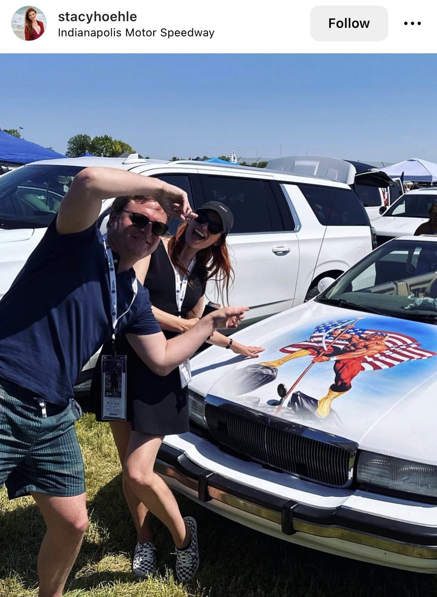 Indy500Pics's tweet photo. Best whip at the 500, brother! https://t.co/SeNiVlBDHN