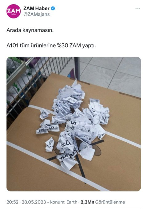 Korna çalıp sevinenlere duyurulur