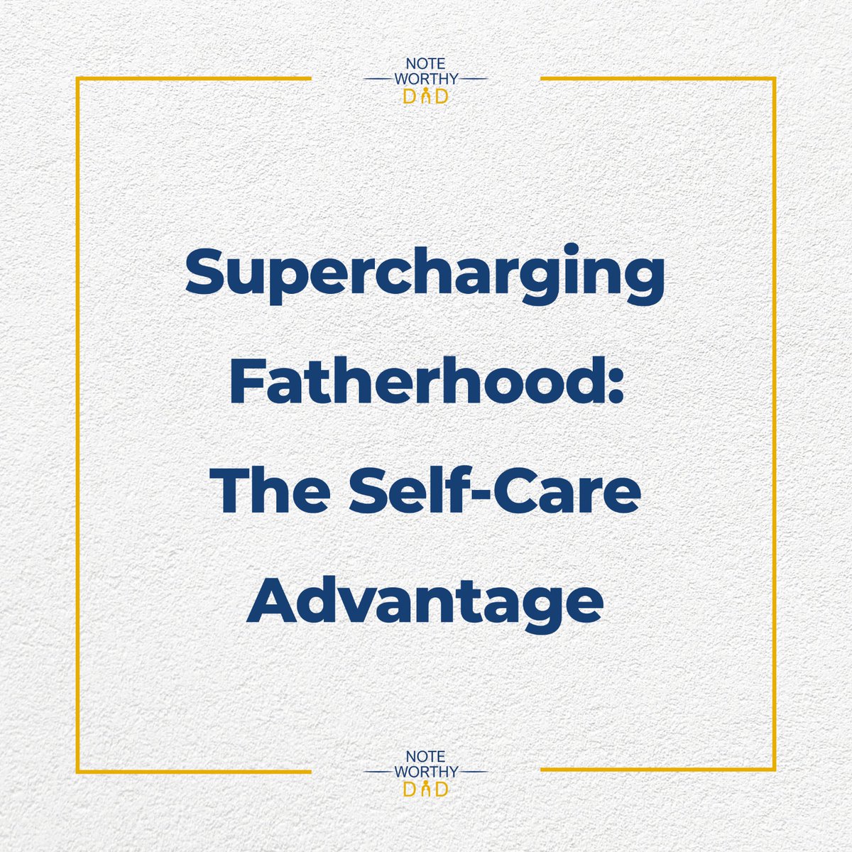 NoteWorthyDad_'s tweet image. 🚨NEW BLOG🚨

Supercharging Fatherhood: The Self-Care advantage is now live.
link in our bio.

Have a read and let me know what you think.

#parentingblogger #parentingadvice #ParentingTips #parentingtools #parentinghell #parenting #blog #helpfordads