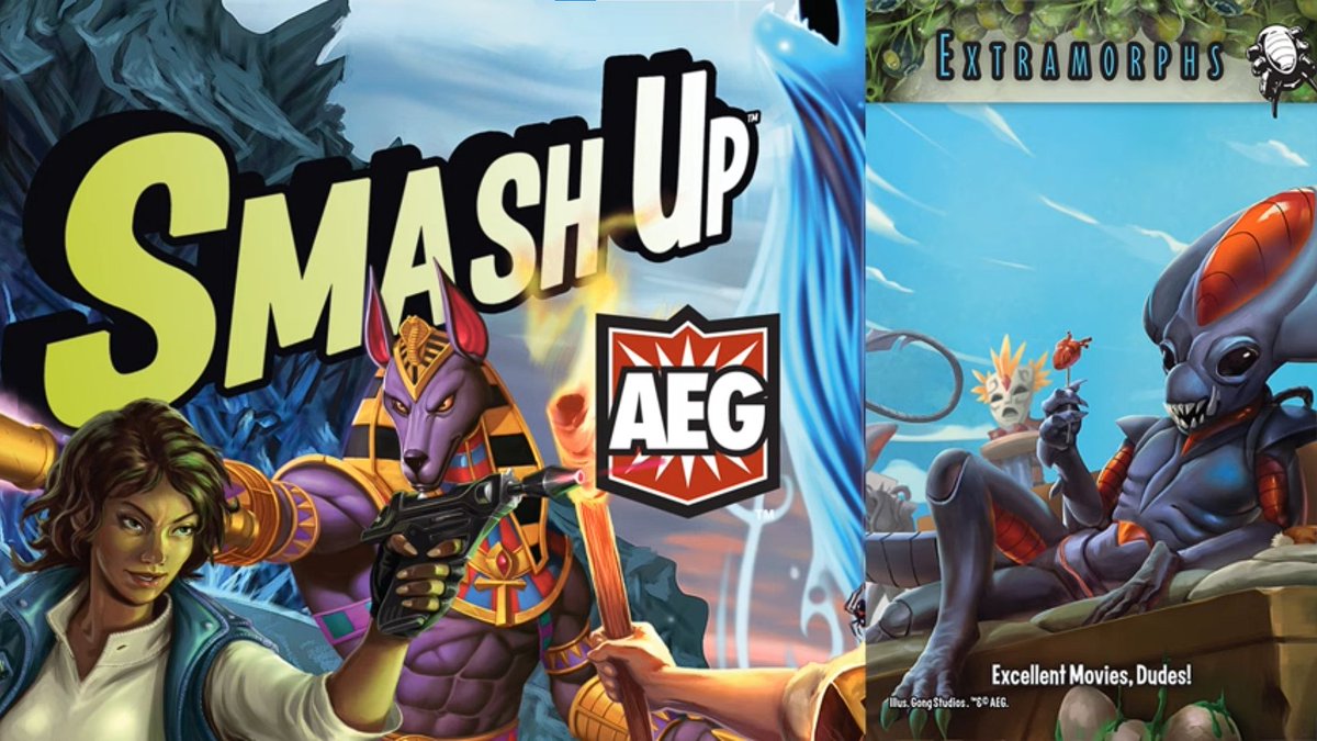 Analog_Bits's tweet photo. NEW FACTION!!!
so far looks like a mix of plants, cats and penguins.
Love Alien, can't wait to try
#smashup #AEG #AlderacEntertainmentGroup
@alderac #alien
#alderac #mermaids #sharks #boardgames #games #titans📷 #zombies #snakedraft https://t.co/4l0sKeZzMe