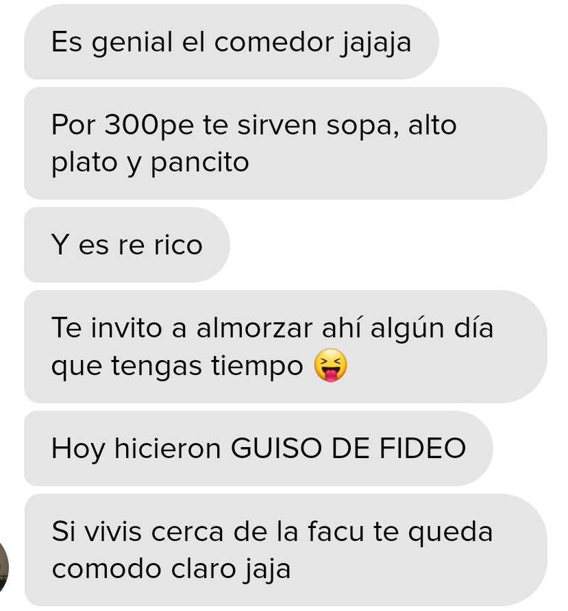 Flormaidan_'s tweet image. Hoy en momentos que me mantienen humilde y aclaro que no soy una persona muy exigente ni mucho menos materialista pero como me vas a invitar a tener una "cita" en el COMEDOR DE LA FACULTAD 😭😭