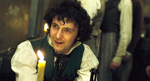 victor hugo: grantaire has to be 'particularly ugly'! he needs to be the polar opposite of enjolras!
les mis movie: *casts a living angel prince being from paradise*
