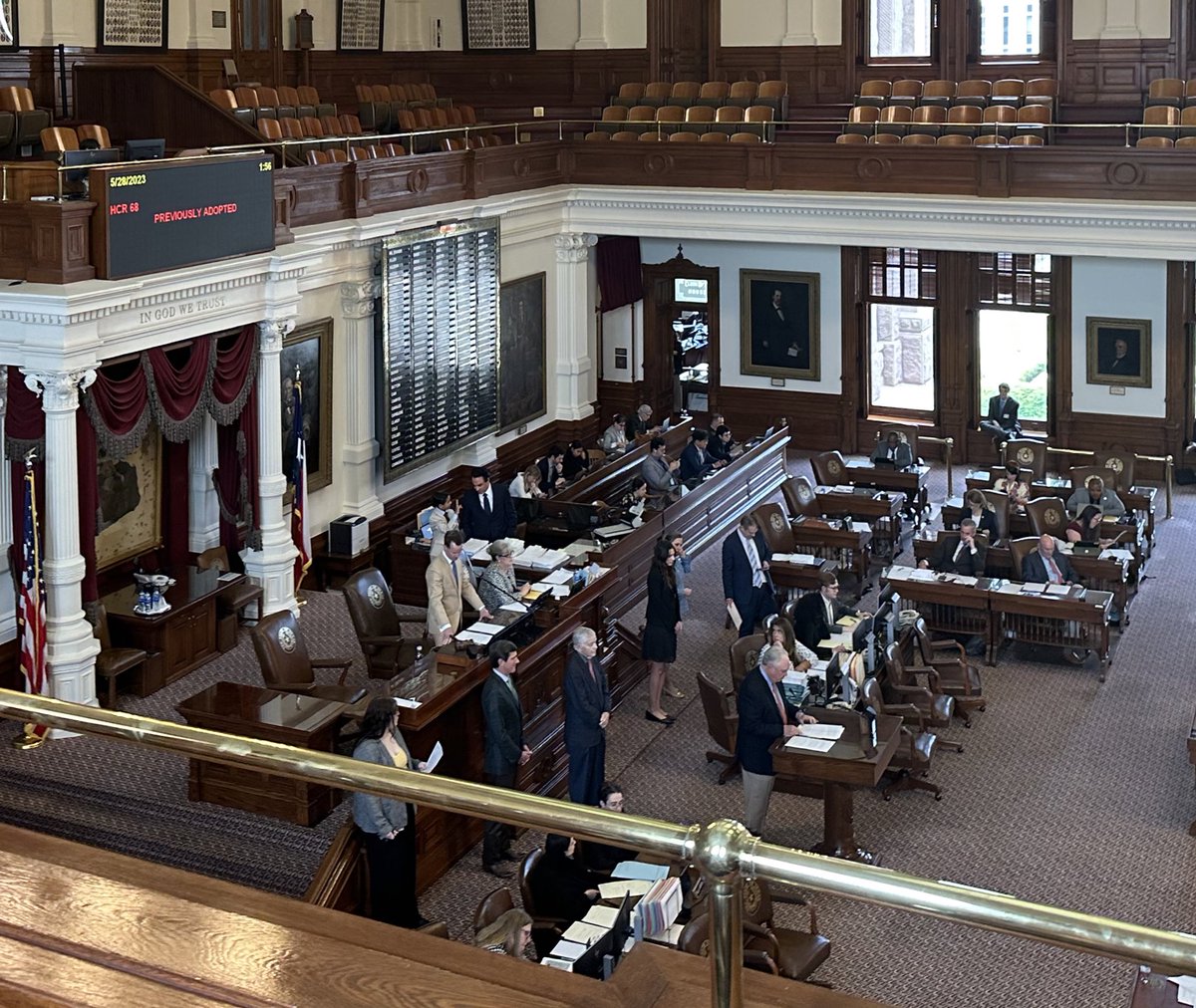 PBPA's tweet image. Thank you Chairman @DrewDarbyTX  and Sen. @kevinsparkstx for HCR 68, recognizing the 100th anniversary of Santa Rita No. 1, which began production in the most prolific oil and gas field, the #PermianBasin. From humble beginnings and a literal prayer for the impossible 1/2