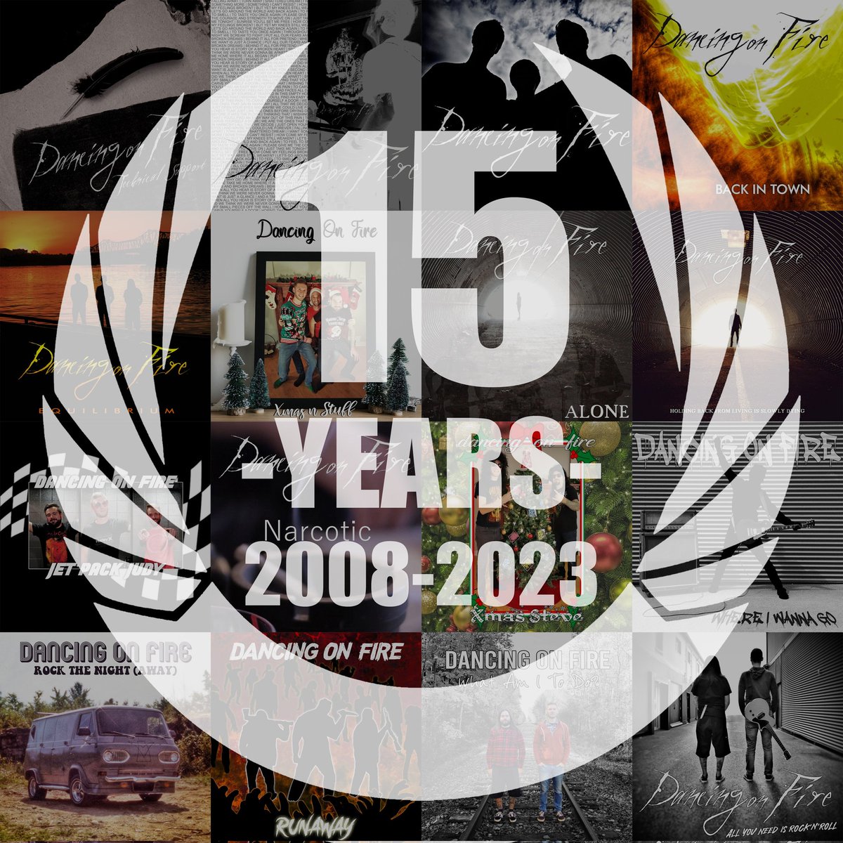 May 28th, marks the 15th anniversary of Dancing On Fire.  Over these past 15 years we've done 15 releases and we're about to release the 16th one: our 4th album ALL YOU NEED IS ROCK'N'ROLL, out on June 1st. Joining us for this new chapter is Tyh Simms, on bass and vocals.