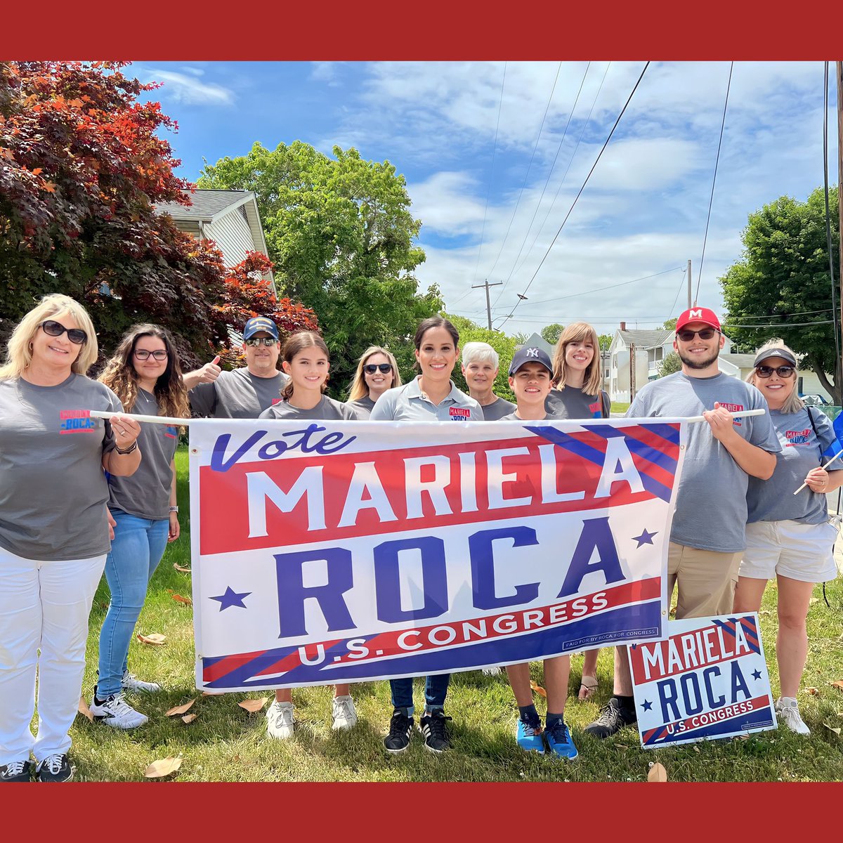 First parade of the cycle down in the books! Thank you to all that came out in support and walked with us in Woodsboro. Enjoyed meeting everyone in the parade route. 

Happy Memorial Day Weekend! 🇺🇸🇺🇸

#rocaforcongress #MD06