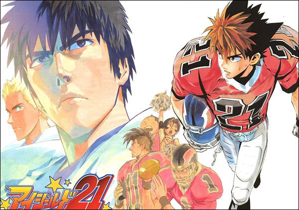 Might be an unpopular opinion, but Murata Yusuke’s art peaked during the latter half of Eyeshield 21. 
It was also back when he worked with copics, paint, and ink instead of digital.