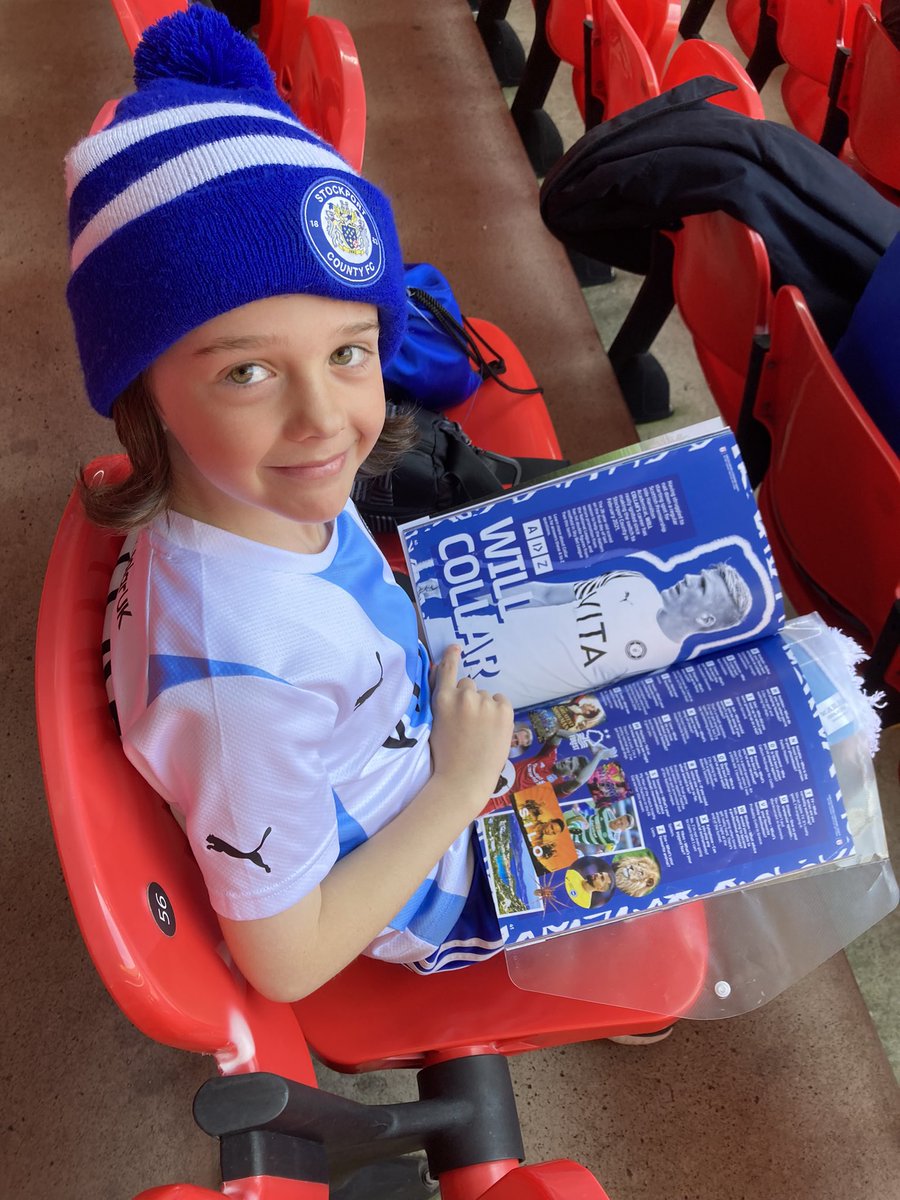 BobbyFooty22's tweet photo. Unlucky today @StockportCounty you did us proud. Automatic promotion next year ⚽️👊💙 https://t.co/xdHuc13ept