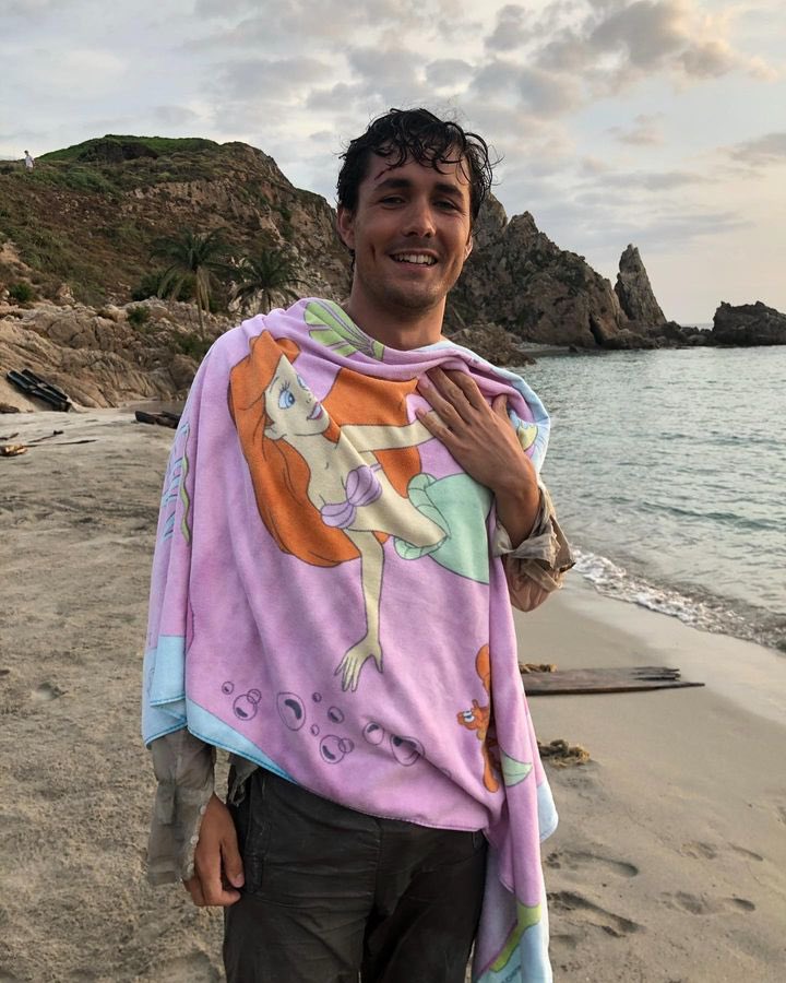 jonahhauerking's tweet image. Jonah Hauer-King on the set of #TheLittleMermaid